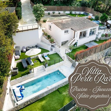 Piscine-Jacuzzi-Videoprojecteur-Clim La Perle Rare Villa Mougins Dış mekan fotoğraf